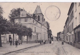 SAINT BRICE SOUS FORET                 La Poste Et L église - Saint-Brice-sous-Forêt