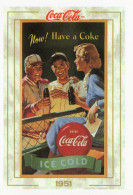 [DC1520] CPM - COCA COLA - 1951 - NOW HAVE A COKE (48) - CARTOLINEA 1520 - PERFETTA - Non Viaggiata - Werbepostkarten