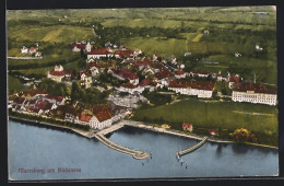 AK Meersburg / Bodensee, Ortsansicht Vom Flugzeug Aus Gesehen  - Meersburg