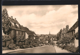 AK Eisleben, Blick In Die Fritz-Wenck-Strasse  - Lutherstadt Eisleben