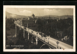 AK Bern, Kornhausbrücke Mit Strassenbahnen  - Tranvía