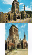 29 - LOCRONAN - L'eglise Et La Chapelle Penity - LOT 2 CARTES - Locronan