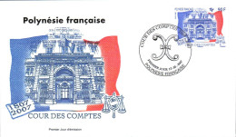 POLYNESIE FDC 2007 BICENTENAIRE COUR DES COMPTES - FDC