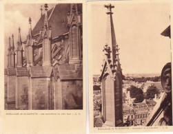 02 - Aisne -  Basilique De SAINT QUENTIN - Lot 2 Cartes - Saint Quentin