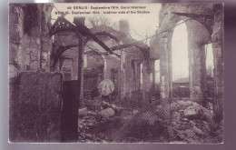 60 - GUERRE 14/18 - SENLIS - LES RUINES DE LA GARE -  - Compiegne