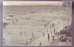 62 - LE PORTEL - LA PLAGE, AU FOND LA DIGUE CARNOT - ANIMÉE -  - Le Portel