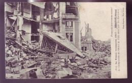 02 - GUERRE 14/18 - CHAUNY - LE CAMPANILLE DE L'HÔTEL DE VILLE BOMBARDE -  - Chauny