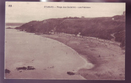 22 - ETABLES - PLAGE DES GODELINS - LES FALAISES - ANIMÉE -  - Etables-sur-Mer