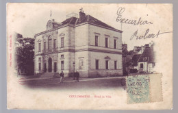 77 - COULOMMIERS - HÔTEL DE VILLE - ANIMÉE -  - Coulommiers