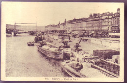 76 - ROUEN - QUAI DE PARIS - ANIMÉE -  - Rouen