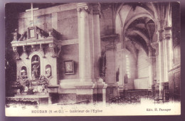 78 - HOUDAN - INTÉRIEUR DE L'ÉGLISE -  - Houdan