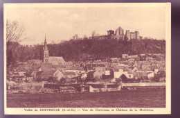 78 - CHEVREUSE - VUE DE CHEVREUSE ET CHATEAU DE LA MADELEINE -  - Chevreuse