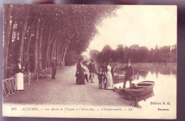 89 - AUXERRE - LES BORDS DE L'YONNE - L'EMBARCADÉRE - ANIMÉE -  - Auxerre