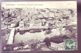 86 - POITIERS - LE CLAIN, VUE PRISE DES DUNES - ANIMÉE -  - Poitiers