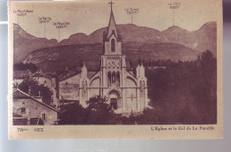 01 - GEX - ÉGLISE ET LE COL DE LA FAUCILLE -  - Gex