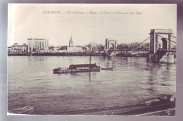 13 - TARASCON - VUE GÉNÉRALE - LE RHONE -  - Tarascon