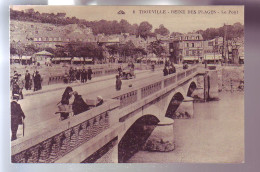 14 - TROUVILLE - LE PONT - AUTOMOBILE - ANIMÉE -  - Trouville