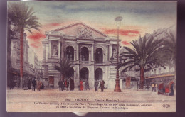 83 - TOULON - LE THÉATRE - LOT DE 2 CARTES - COLORISÉE - 9330/9331 - Toulon