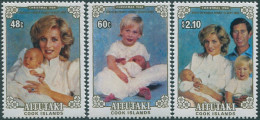 Aitutaki 1984 SG514-516 Prince Henry 2nd Issue Set MNH - Cookeilanden