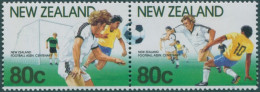 New Zealand 1991 SG1587-1588 Soccer Set MNH - Andere & Zonder Classificatie