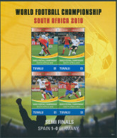 Tuvalu 2010 SG1404 Football World Cup MS MNH - Tuvalu (fr. Elliceinseln)