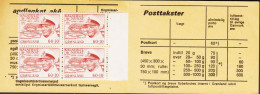 1973. GRØNLAND. Kong Frederik IX 1899 - 1972. 60+10 ØRE Frederik In 4-Block. Private Stamp Boo... (Michel 81) - JF545568 - Ongebruikt