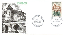 FDC 1962 LAVAL - 1960-1969