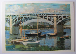 FRANCE - VAL D'OISE - ARGENTEUIL - Le Pont Vu Par Claude Monet - Argenteuil