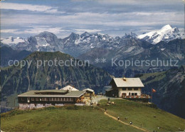 11871053 Schoenbueel Lungern Luftseilbahn Hotel Berghaus Mit Oberwaldnerbergen L - Andere & Zonder Classificatie