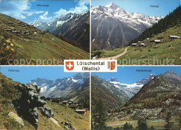 11871048 Loetschental Weritzalp Tellialp Fafleralp Gletscheralp Kippel - Autres & Non Classés