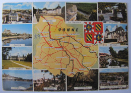 FRANCE - YONNE - Carte Et Vues - Other & Unclassified