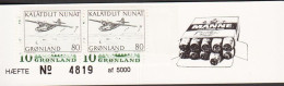 1977. GRØNLAND. Catalina 80 Øre In Pair Together With 10 Øre Margrethe In 4stripe. DANSK ... (Michel 98 + 84) - JF545595 - Neufs