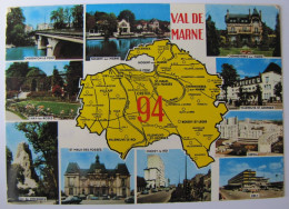 FRANCE - VAL DE MARNE - Carte Et Vues - Andere & Zonder Classificatie