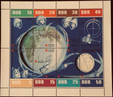 DDR 1962 Mi. 926-933  Spoutnik 5 ** - Ongebruikt