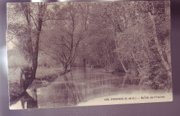 91 -  CROSNES - BORDS DE L'YERRE - ANIMEE -  - Crosnes (Crosne)