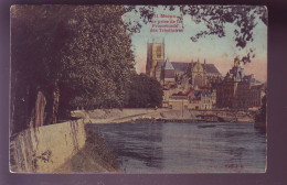 77 - MEAUX - VUE PRISE DE LA PROMENADE DES TRINITAIRES - COLORISEE -  - Meaux