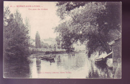 77 - MORET-sur-LOING - UN COIN DE RIVIERE - ANIMEE -  - Moret Sur Loing