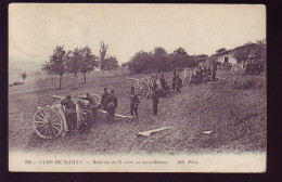 10 - CAMP DE MAILLY - BATTERIE DE 75m/m EN SURVEILLANCE - ANIMEE -  - Mailly-le-Camp