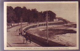 22 - PERROS-GUIREC - BOULEVARD DE LA CORNICHE PLAGE DE TRESTIGNEL - ANIMEE -  - Perros-Guirec