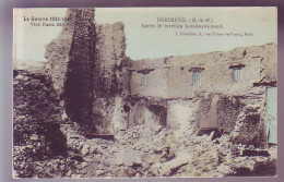 54 - GUERRE 14/18 - HERIMENIL - MAISONS DETRUITES - COLORISEE -  - Sonstige & Ohne Zuordnung