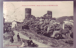 42 - ROCHETAILLEE - RUINES DU CHATEAU - ANIMEE -  - Rochetaillee