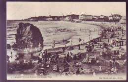 64 - BIARRITZ - LES ENFANTS A LA PLAGE - ANIMEE -  - Biarritz