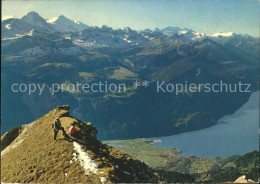 11870902 Schoenbueel Lungern Mit Jungfrau Und Berner Alpen Lungern - Sonstige & Ohne Zuordnung