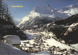 11870901 Saas Grund Egginer Und Allalinhorn Saas-Grund - Autres & Non Classés