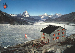 11870868 Zermatt VS Monte Rosa Huette Grenzgletscher Gornergletscher Matterhorn  - Autres & Non Classés