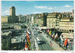 Lausanne, Grand Pont,  Voiture , Tram - Lausanne