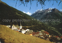 11870712 St Luc Ortsblick Mit Gabelhorn Und Mt Cervin St-Luc - Autres & Non Classés