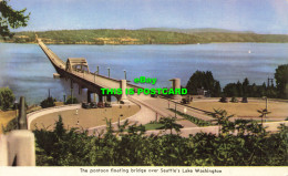 R580836 The Pontoon Floating Bridge Over Seattle Lake Washington. Invites A Mill - World