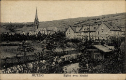 CPA Mutzig Elsass Bas Rhin, Kirche, Hospital - Other & Unclassified