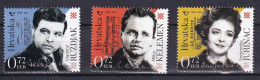 CROATIA 2024,FAMOUS CROATS,MUSIC,SINGER,COMPOSER,RUŽDJAK,KLEMEN,JURINAC, MNH - Croatie